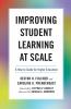 Improving Student Learning at Scale