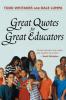 Great Quotes for Great Educators