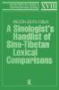 Sinologists Handlist of Sino-Tibetan Lexical Comparisons