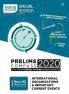 PRELIMS COMPASS 2020 International Organization & Imp. Current Events