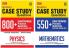 Score More Case Study Chapter wise Practice Questions Physics and Maths Class-12