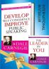 The Best of Dale Carnegie - Develop Self-Confidence Improve Public Speaking + The Leader in You (Set of 2 Books)