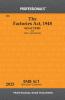 Factories Act 1948 with State Amendments