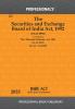 Securities and Exchange Board of India Act 1992 as amended by Tribunals Reforms Act 2021