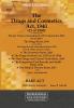 Drugs and Cosmetics Act 1940 Alongwith Drugs Rules 1945