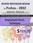RAPID REVISION BOOK (IMPORTANT GOVT. SCHEMES)