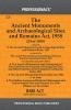 Ancient Monuments and Archaeological Sites and Remains Act 1958 alongwith Rules