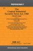Central Industrial Security Force Act 1968 alongwith Central Industrial Security Force Rules 2001