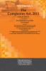 Companies Act 2013 as amended by Mediation Act 2023 alongwith Comparative Table of Companies Act 2013 & Companies Act 1956