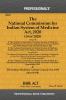 National Commission for Indian System of Medicine Act 2020 as amended by National Commission for Indian System of Medicine (Amendment) Act 2021