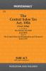 Central Sales Tax Act 1956 alongwith Central Sales Tax (Registration and Turnover) Rules 1957