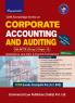 Corporate Accounting and Auditing (CMA Inter  G -2 Paper- 10)
