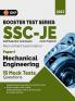 SSC : Booster Test Series - JE Paper I - Mechanical Engineering - 15 Mock Tests Questions (includes 2019-2022 papers) by GKP
