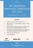 The Karnataka Appartment Ownership Act1972(English)
