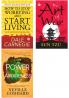 How to Stop Worrying and Start Living + The Art of War + The Power of Awareness (Paperback)