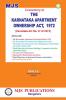 MJS's  The Karnataka Apartment Ownership Act 1972 [Karnataka Act No. 17 Of 1973](2024 Edition)