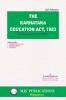 MJS's  The Karnataka Education Act 1983 [Karnataka Act No. 1 Of 1995](2024 Edition)