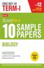 Class 12-Score More 10 Sample Papers Term 1 Biology