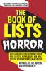 Book of Lists: Horror