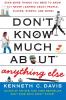 Don't Know Much About(r) Anything Else
