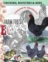 Chickens Roosters and Hens coloring book for adults