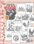 Chickens Roosters and Hens coloring book for adults
