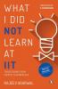 What I did not learn at IIT (R/J)