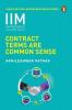 Contract Terms Are Common Sense- IIMA