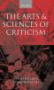 Arts and Sciences of Criticism