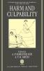 Harm and Culpability (Oxford Monographs on Criminal Law and Justice)