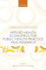 Applied Health Economics for Public Health Practice and Research