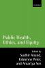 Public Health Ethics and Equity