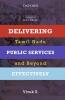 DELIVERING PUBLIC SERVICES EFFECTIVELY