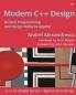 Modern C++ Design