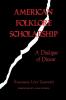 American Folklore Scholarship
