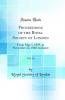 Proceedings of the Royal Society of London Vol. 10: From May 5 1859 to November 22 1860 Inclusive (Classic Reprint)