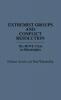 Extremist Groups and Conflict Resolution