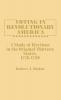 Voting in Revolutionary America
