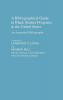 A Bibliographical Guide to Black Studies Programs in the United States