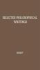 Selected Philosophical Writings