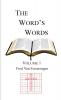 The Word's Words  Volume 1