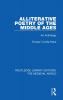 Alliterative Poetry of the Later Middle Ages
