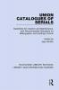 Union Catalogues of Serials