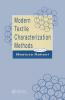 Modern Textile Characterization Methods