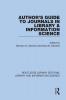 Author's Guide to Journals in Library & Information Science