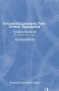 Strategic Management in Public Services Organizations