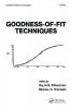 Goodness-of-Fit-Techniques
