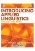 Introducing Applied Linguistics