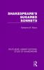 Shakespeare's Sugared Sonnets