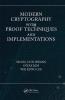 Modern Cryptography with Proof Techniques and Implementations
